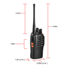 Load image into Gallery viewer, ANSIOVON Walkie Talkies for Adults, Long Range Rechargeable Walky Talky-2 Pack
